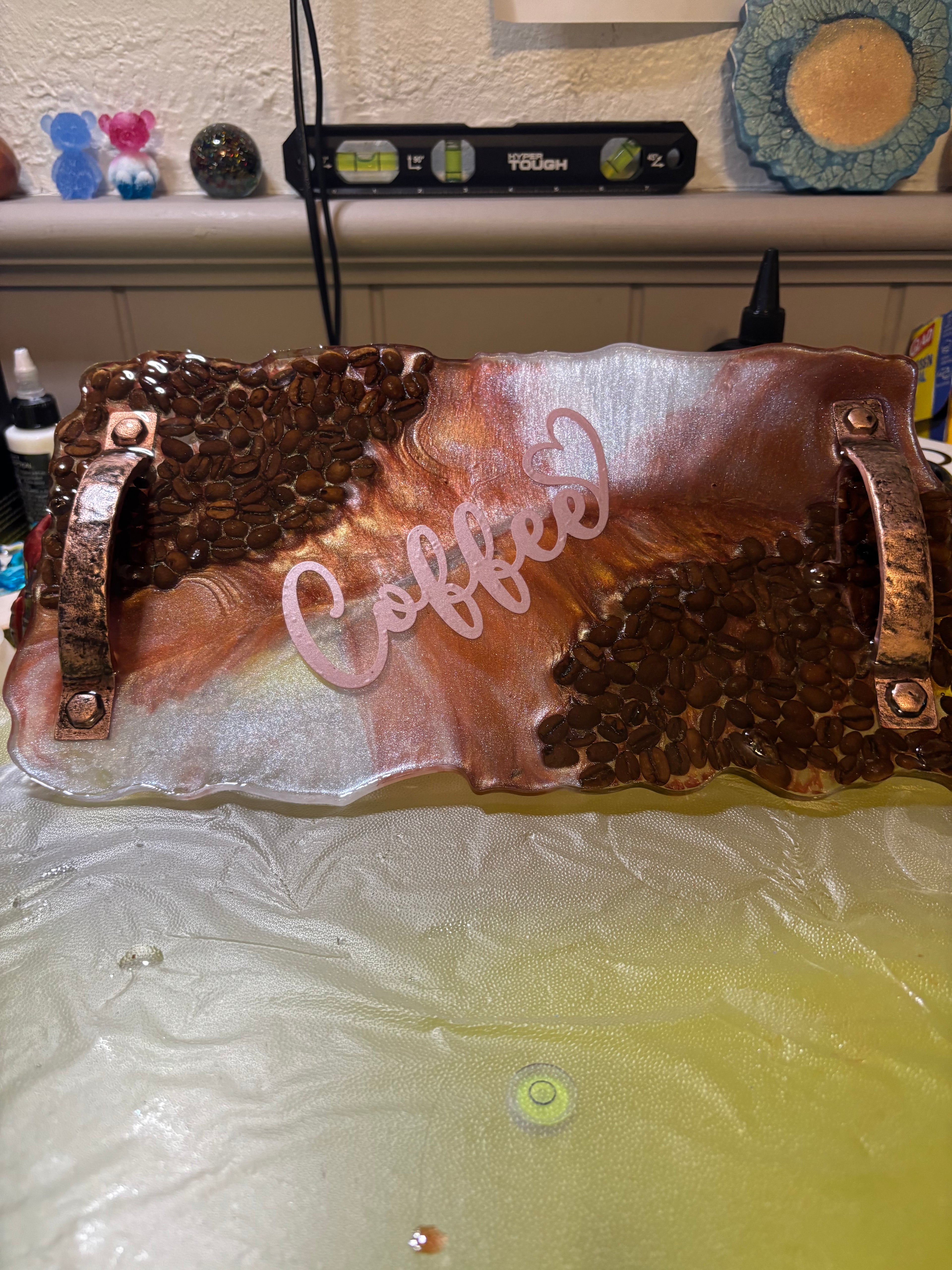 Resin Coffee Tray